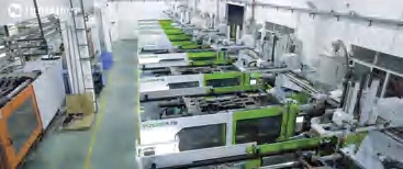 Injection moulding equipment in the OUNIN facility